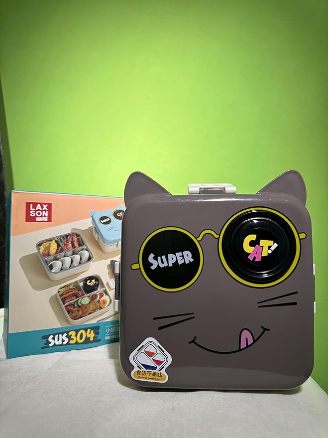 Crazy Cat Bento Lunch Box