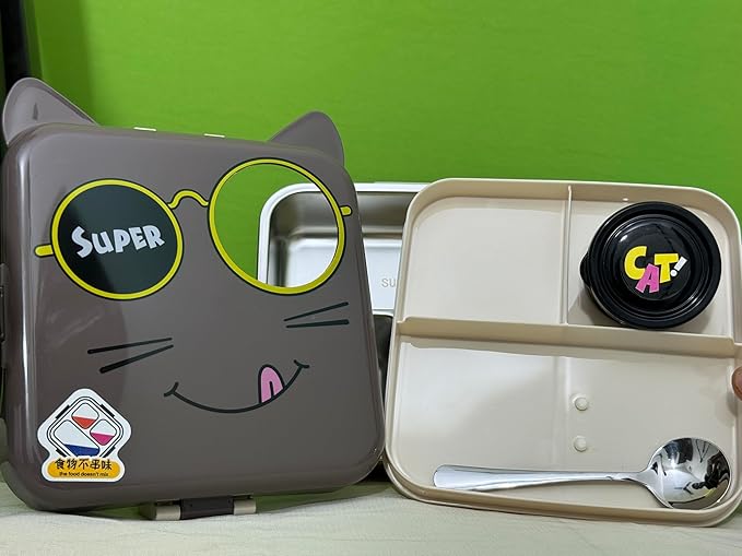 Crazy Cat Bento Lunch Box
