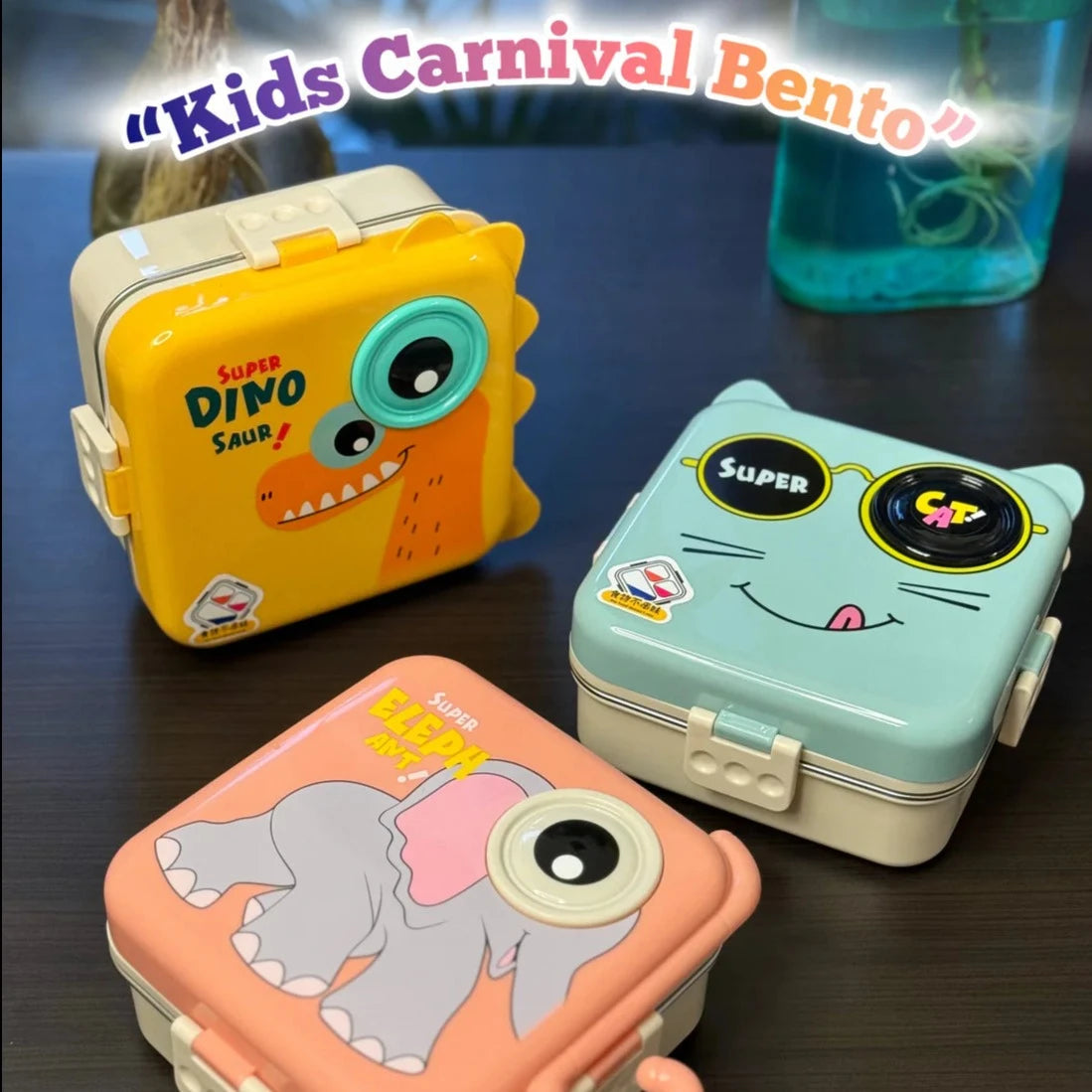 Crazy Cat Bento Lunch Box