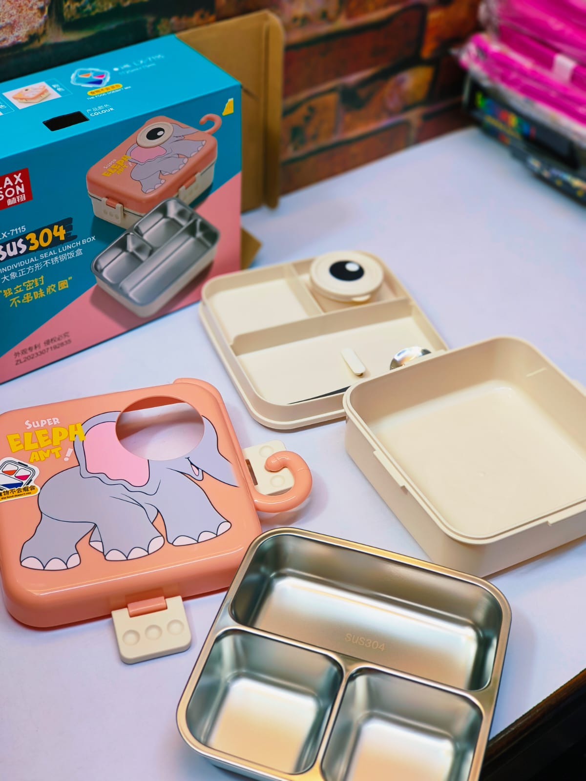 Baby Elephant Bento Lunchbox