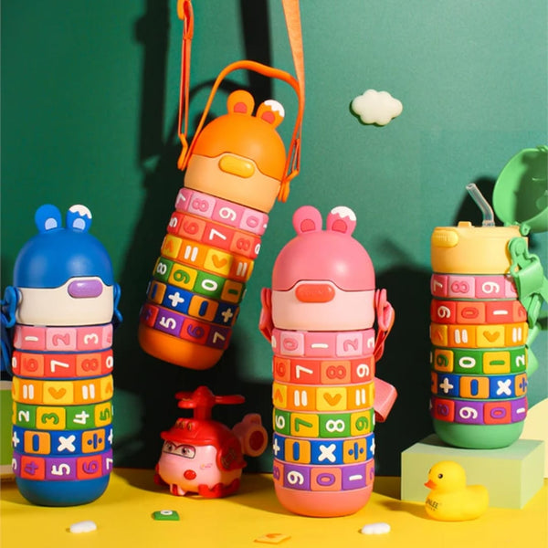 Rotatable Number bottle stainless steel