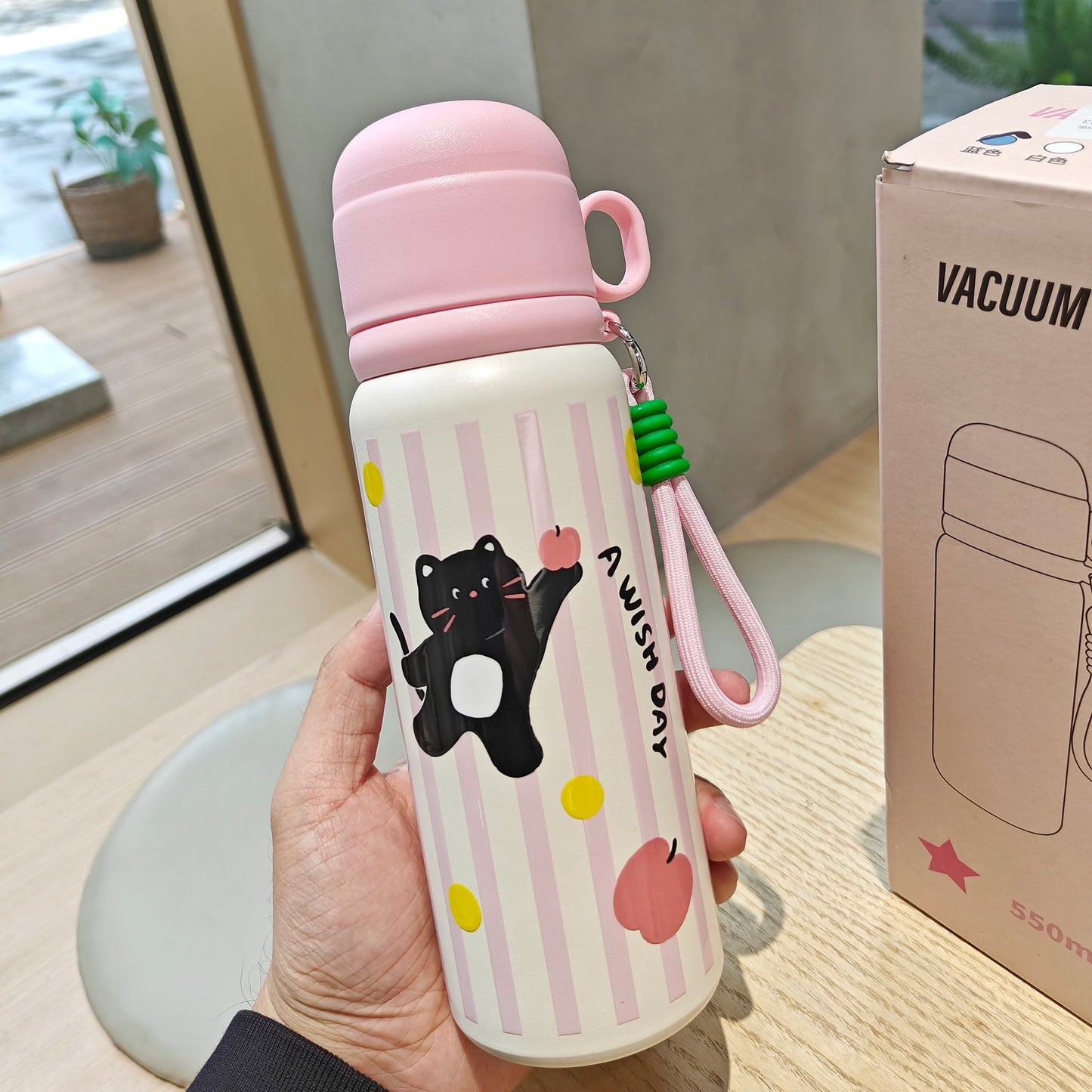 Cartoon bullet thermos Hot & Cool Bottle -550ml