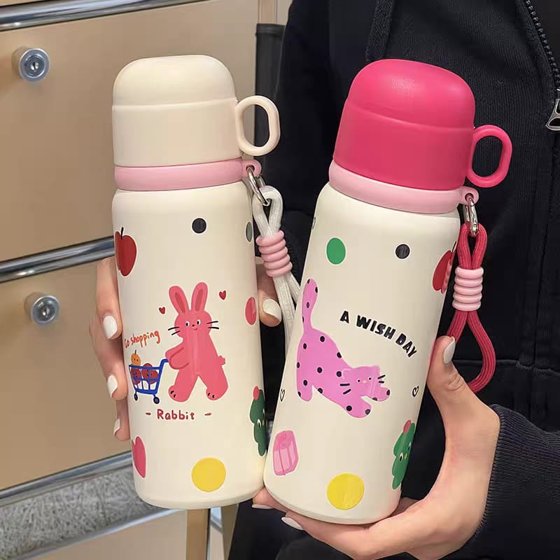 Cartoon bullet thermos Hot & Cool Bottle -550ml