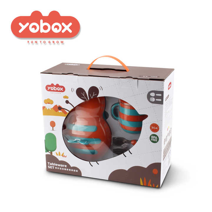 YOBOX Baby Feeding Bowl Set