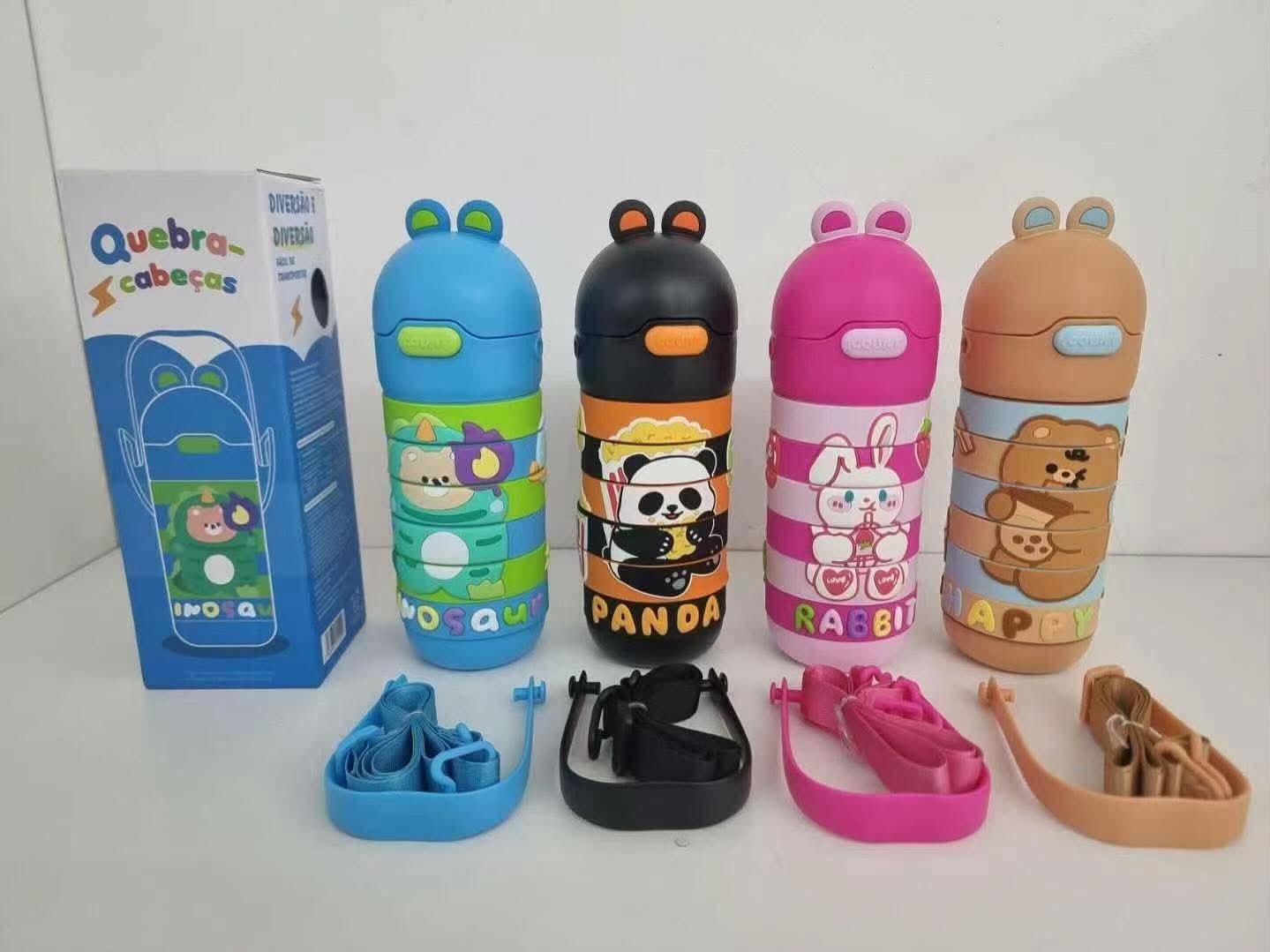 Cartoon Wizard Hot an Cool Stainless Steel Water Bottle
