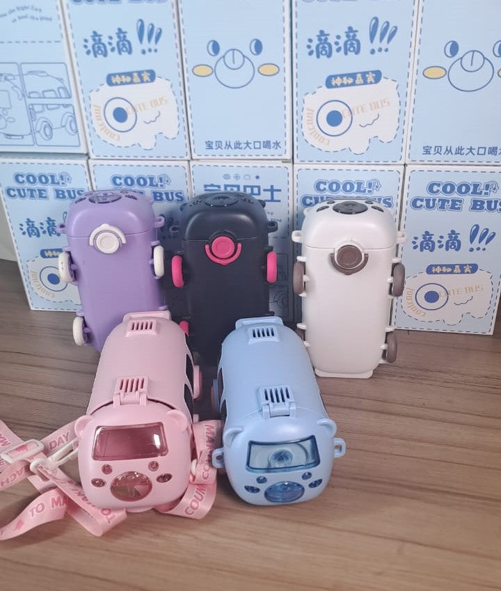 Cute Bus Shaped Water Bottle