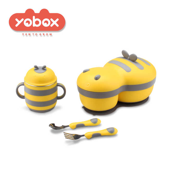 YOBOX Baby Feeding Bowl Set