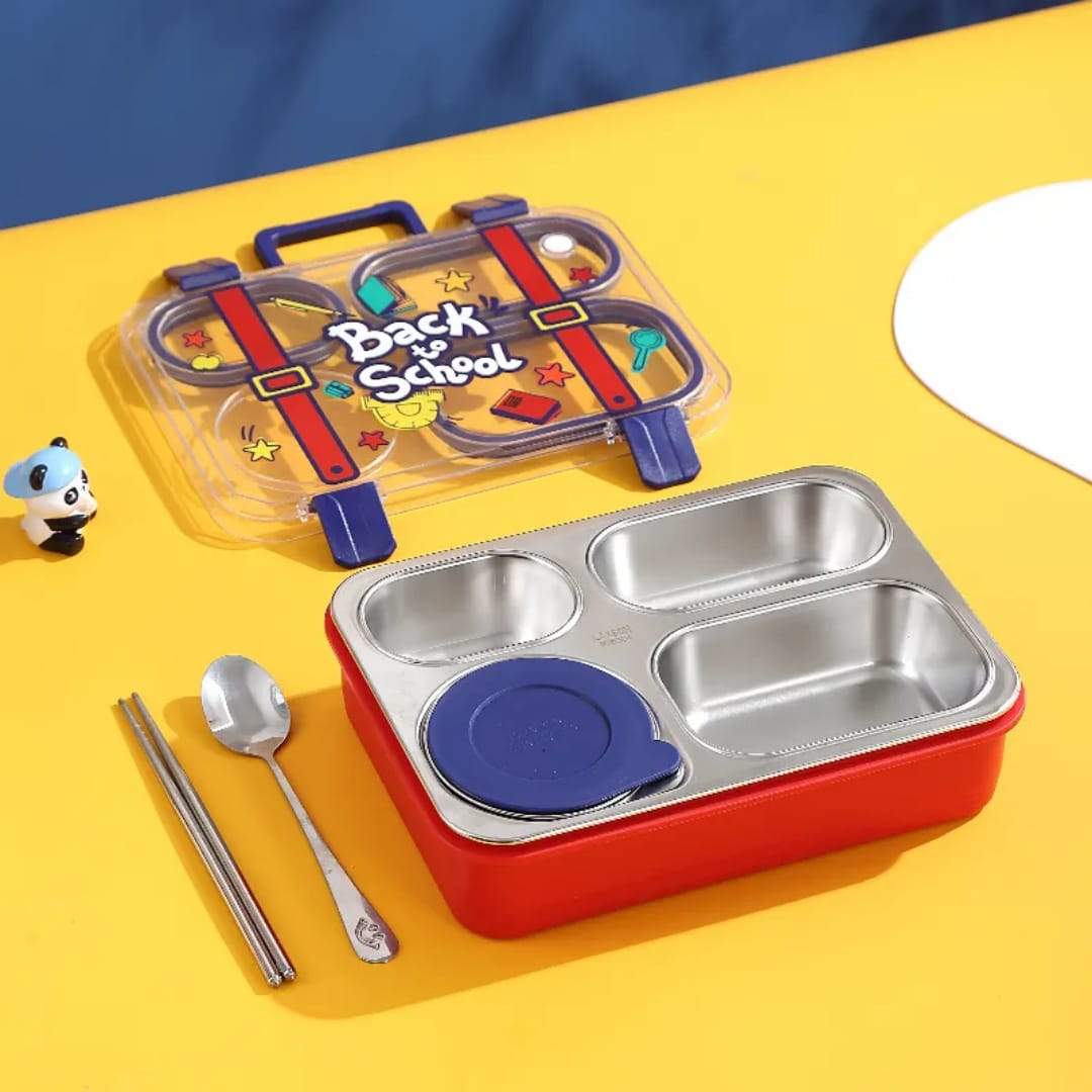 Leakproof Munchbox- 4 compartments