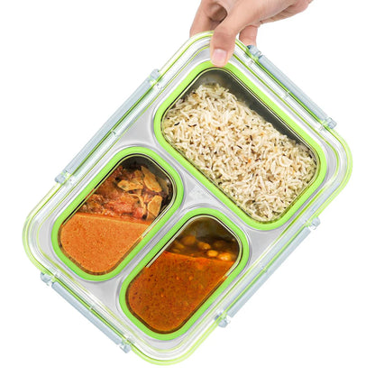 3-Compartment Leak Proof Bento Box