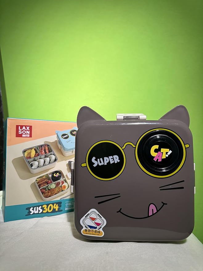 Crazy Cat  Lunch Box