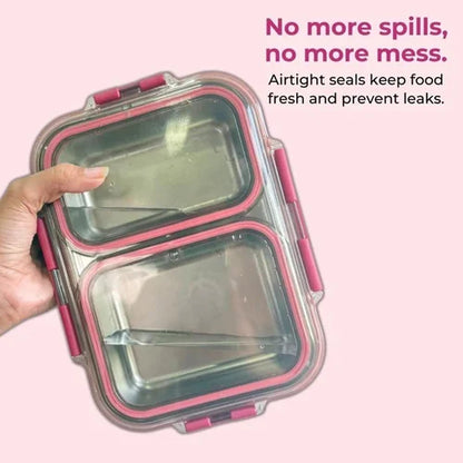 Leakproof Bento Lunch Box (2 Compartment)