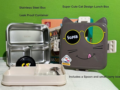 Crazy Cat  Lunch Box