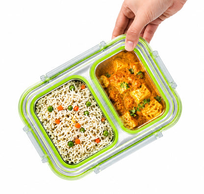 Leakproof Bento Lunch Box (2 Compartment)