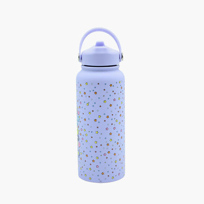 Cute Pattern Stainless Steel Water bottle - 1 litre