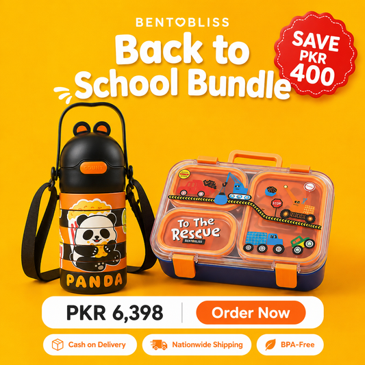 Bentobliss Back to School Bundle — Leakproof Munchbox + Wizard Water Bottle