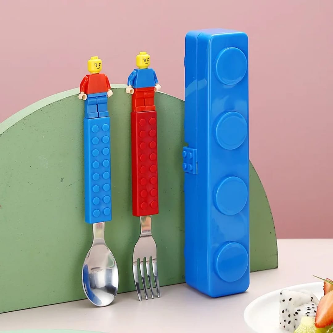 Spoon- Fork Lego Set