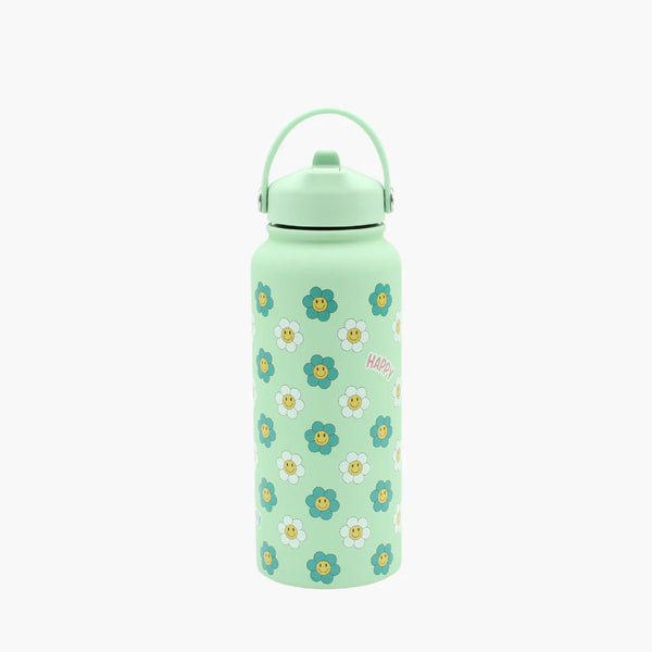 Cute Pattern Stainless Steel Water bottle - 1 litre