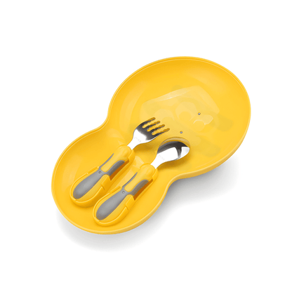 YOBOX Baby Feeding Bowl Set - Stainless Steel