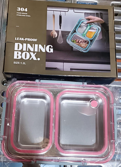 Leakproof Bento Lunch Box (2 Compartment)