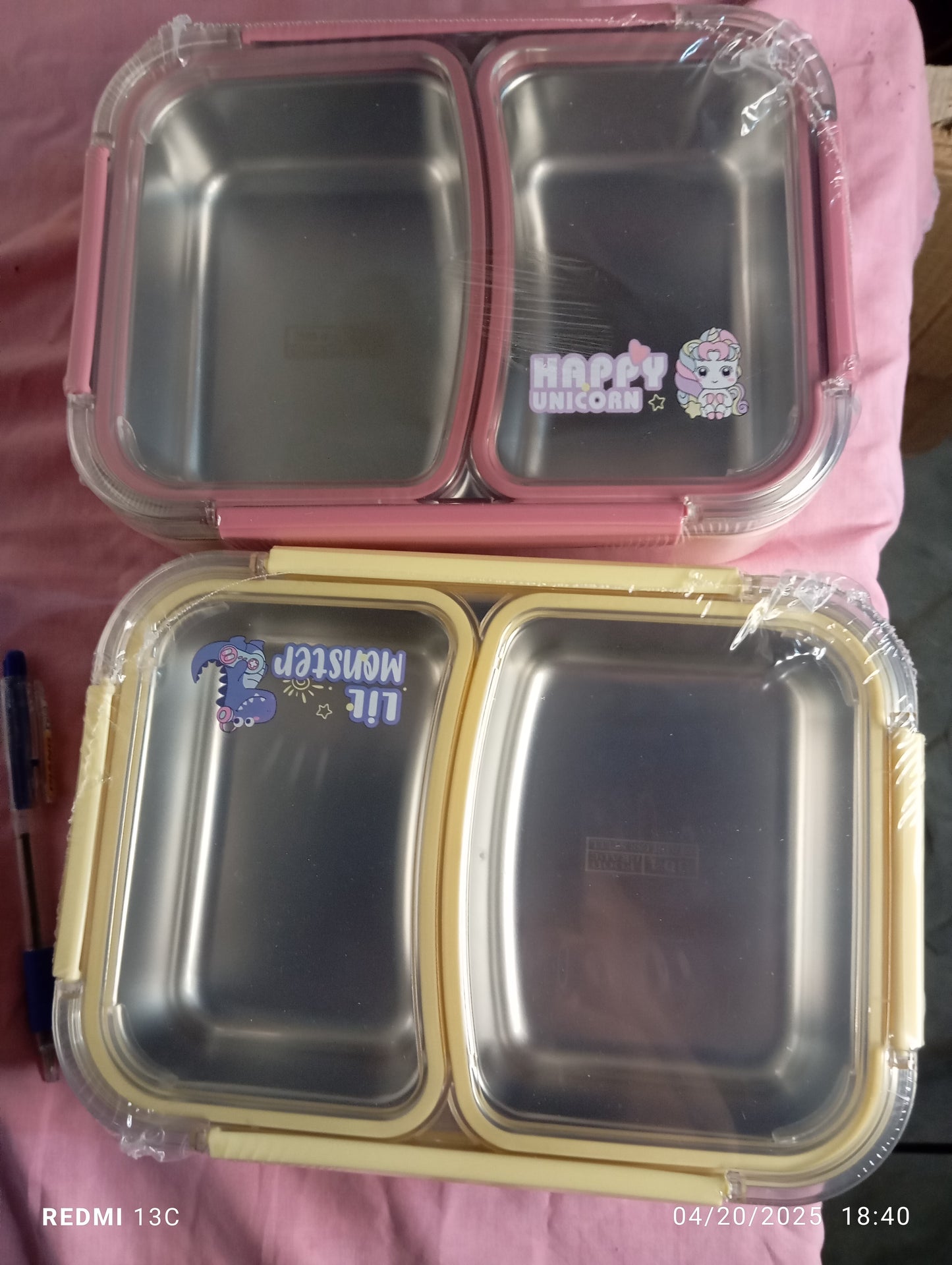 Happy Unicorn Stainless Lunchbox