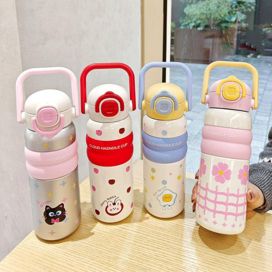 Cartoon Cup Egg Yolk Stainless Steel Bottle-600ml